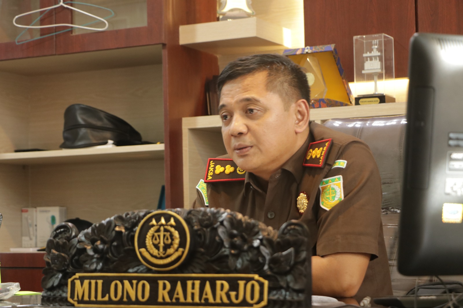 Kepala Kejaksaan Negeri Sabang Milono Raharjo SH MH
