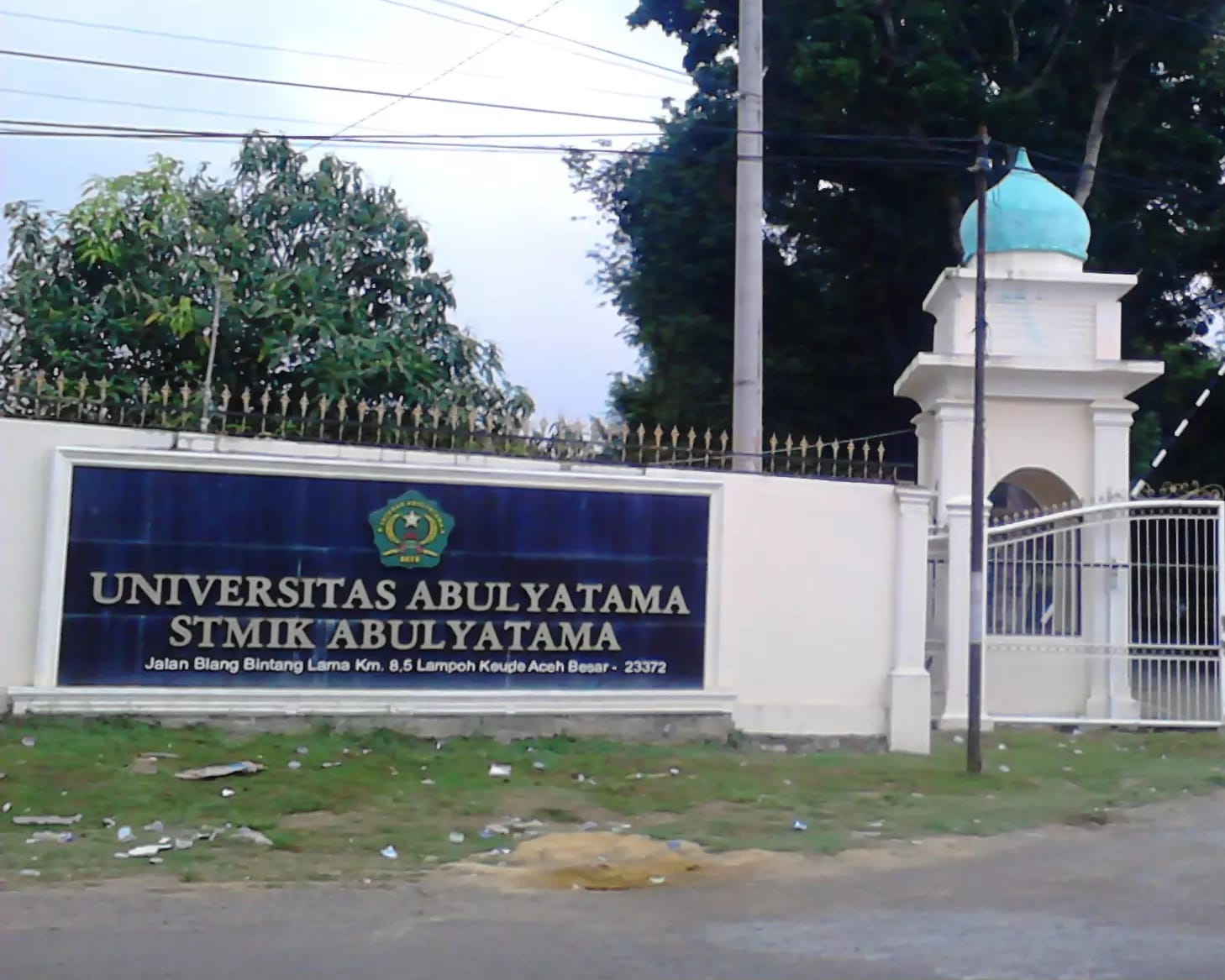 Kampus Universitas Abulyatama (Unaya) di Aceh Besar