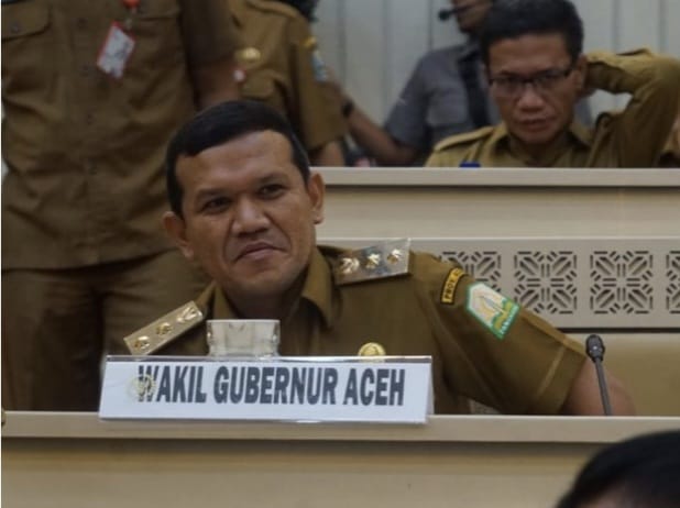 Wagub Fadhlullah dalam Rapat Dengar Pendapat (RDP) bersama Komisi II DPR RI di Jakarta, Senin (28/4)
