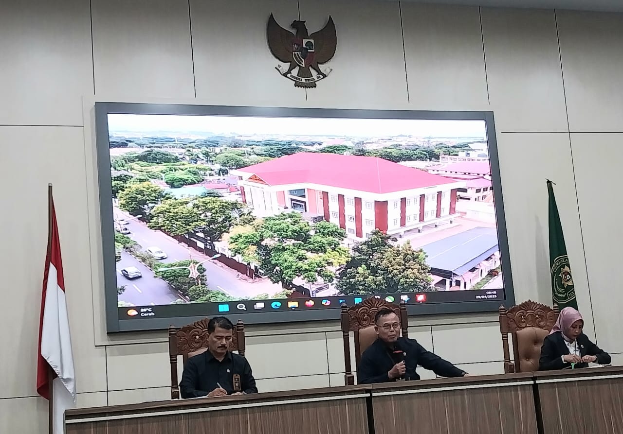 Nursyam menegaskan komitmen para Hakim Tinggi dan Aparatur PT BNA untuo memberikan pelayanan prima dan bebas dari korupsi