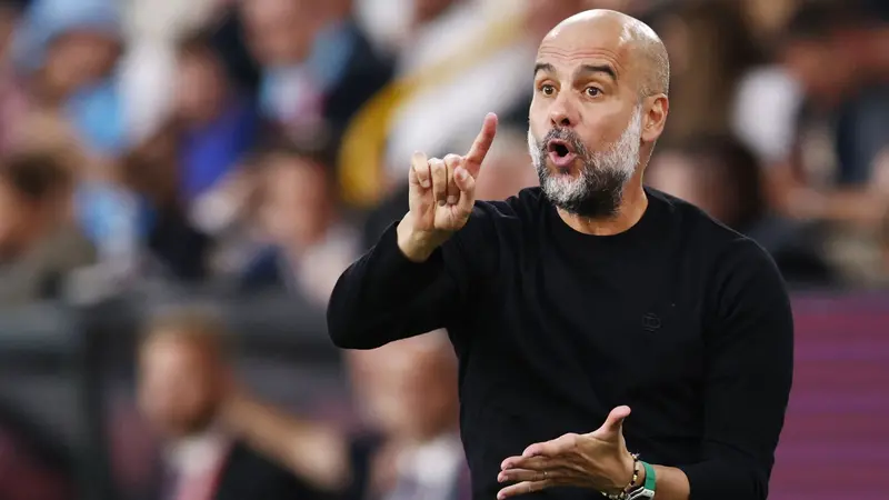 Pelatih Manchester City, Pep Guardiola,