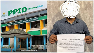Tri Yanto Bongkar Korupsi Baznas Rp 13 Miliar, Kini Diusut karena Bocorkan Dokumen Rahasia