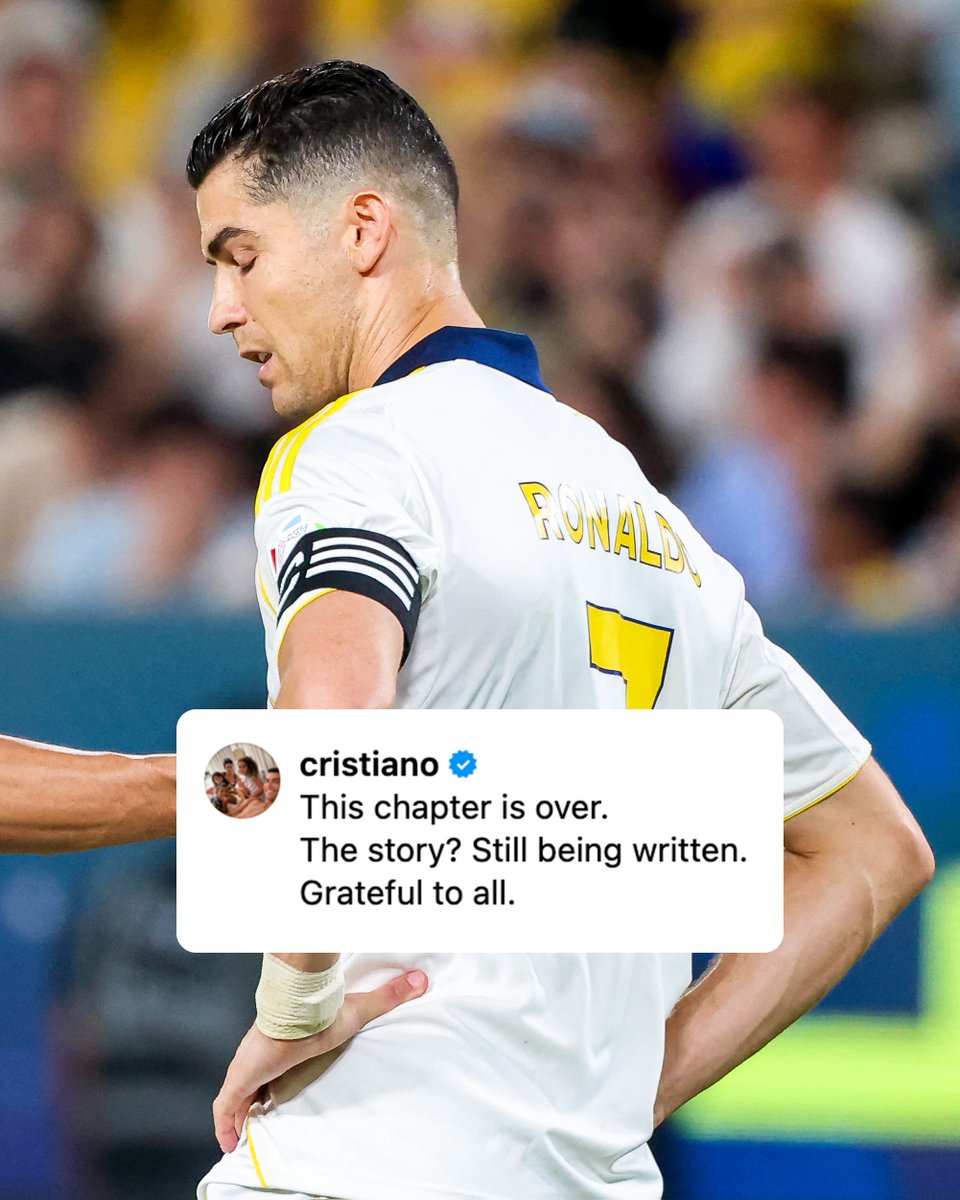 Cristiano Ronaldo kemungkinan besar akan meninggalkan Al Nassr usai kontraknya berakhir musim ini.
