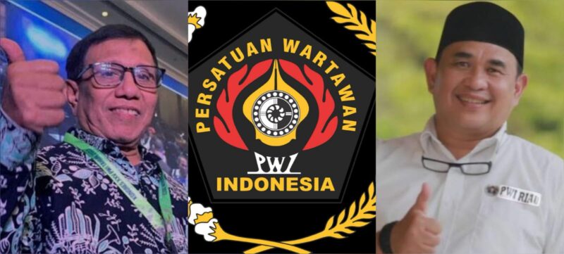 Hendry Ch Bangun dan Zulmansyah Sekedang (Foto: Dok. PWI)