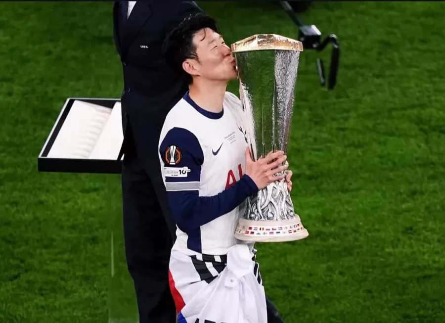 Son Heung-min tidak ada medali saat Tottenham juara