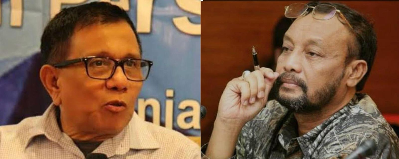 Ketua Umum PWI Pusat, Hendry Ch Bangun (kiri) dan Adnan NS. (Dok. PWI)