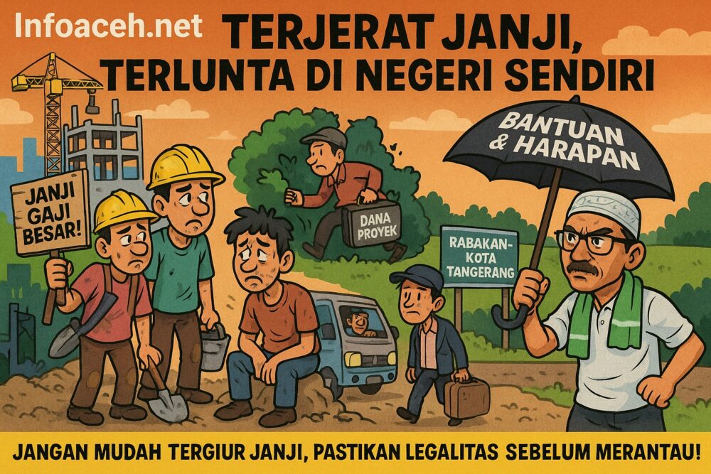 Nasib miris dialami dua warga Aceh yakni Bayu Ariadi asal Kota Banda Aceh dan Zulkifli Insya asal Kabupaten Pidie.