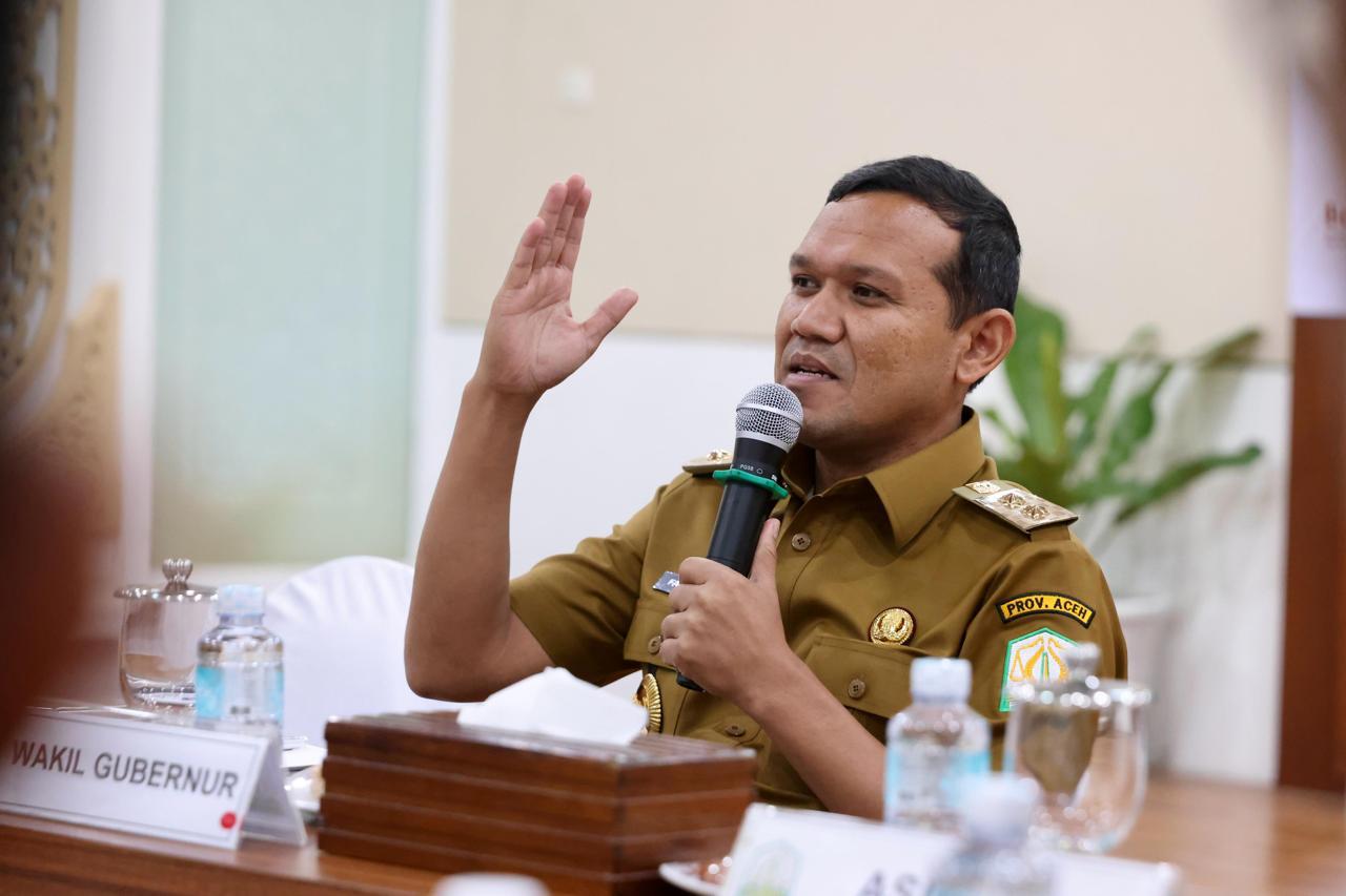 Wakil Gubernur Aceh Fadhlullah menjalankan pemerintahan sementara di Aceh, selama Mualem dirawat di Singapura