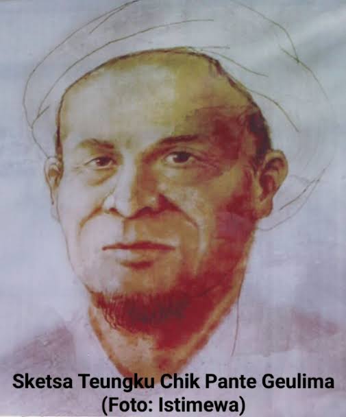 Sketsa Tgk Chik Pante Geulima