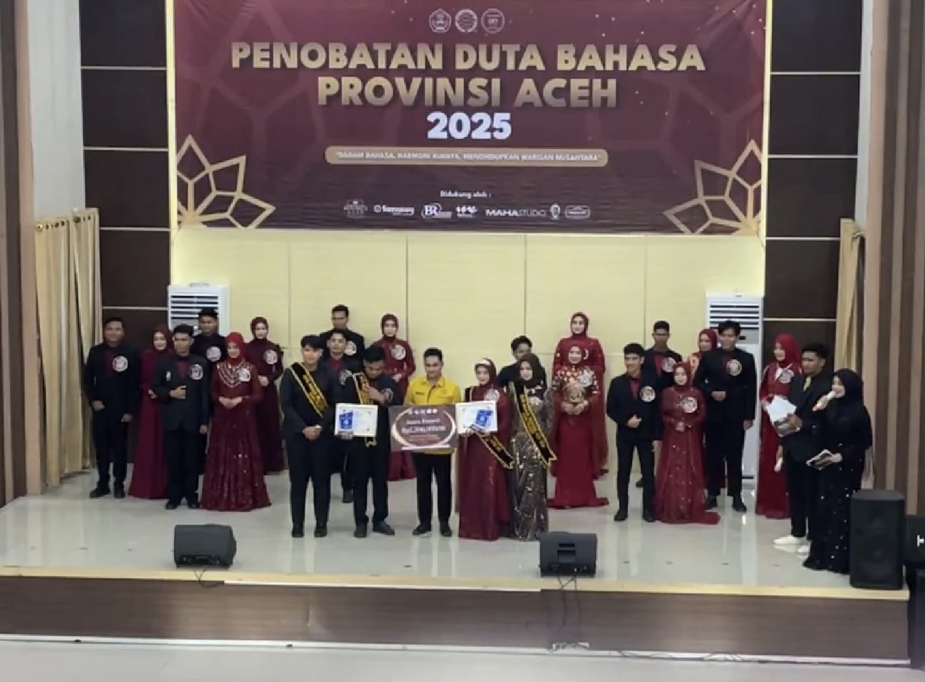Balai Bahasa Provinsi Aceh menggelar penobatan Duta Bahasa Provinsi Aceh Tahun 2025