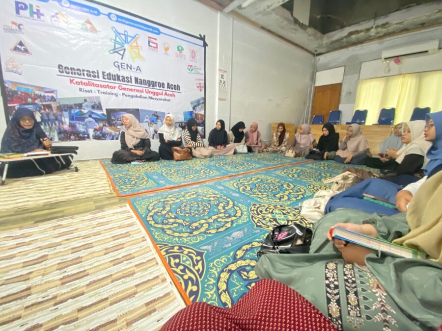 Dalam rangka memperkuat literasi spiritual generasi muda, Generasi Edukasi Nanggroe Aceh (GEN-A) menggelar Al-Qur’an Reciting Class bersama Ustazah Umi Shafa di Sekretariat GEN-A, Banda Aceh.
