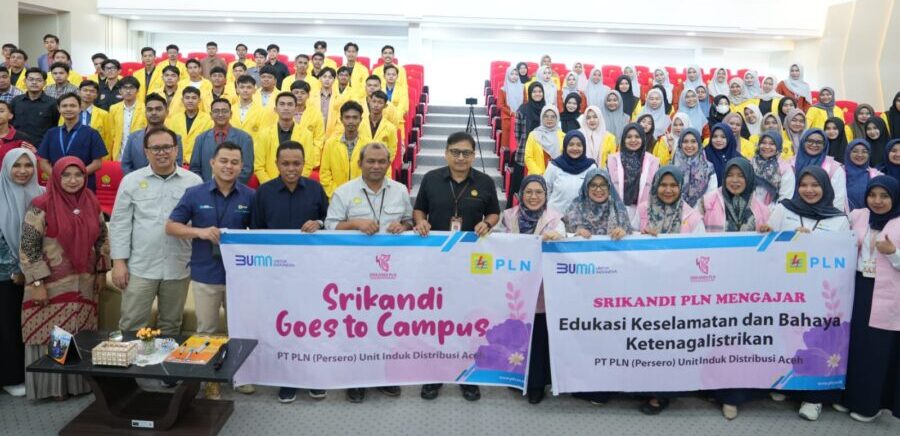 PLN UID Aceh melalui komunitas perempuannya, Srikandi PLN, menggelar program "Srikandi Goes to Campus" pada 21–22 Mei 2025.