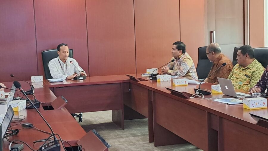 Manajemen BPKS Sabang dipimpin Kepala BPKS Iskandar Zulkarnaen, berdiskusi strategis bersama Bappenas di Menara Bappenas, Jakarta Selatan, pada Jum'at (23/5).