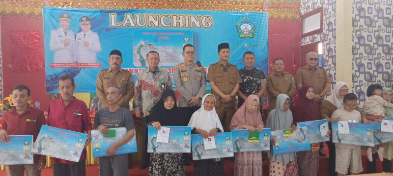 Pemkab Aceh Selatan meluncurkan Kartu Aceh Selatan Sejahtera (KASS) di aula Dinas Pariwisata Aceh Selatan, Selasa (27/5). (Foto: For Infoaceh.net)