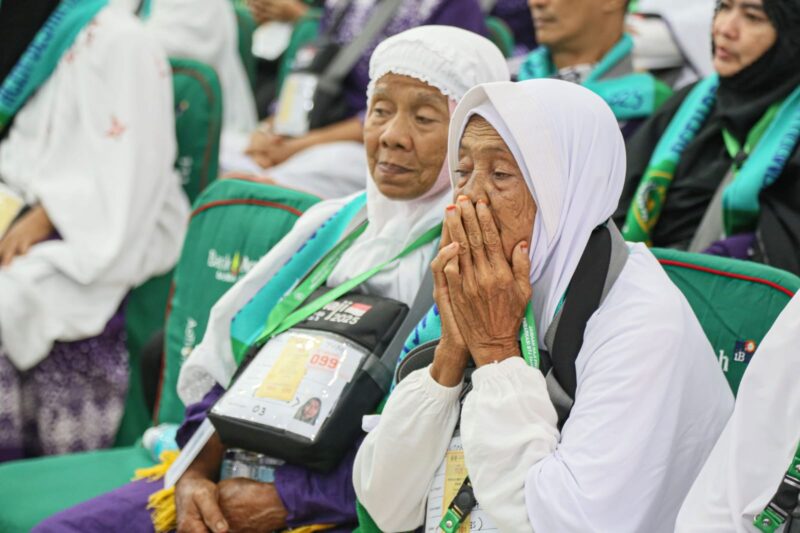 Jamaah Haji Aceh yang tergabung dalam kloter 11 sudah tiba di Bandara King Abdulaziz, Jeddah, Kamis pagi, 29 Mei 2025