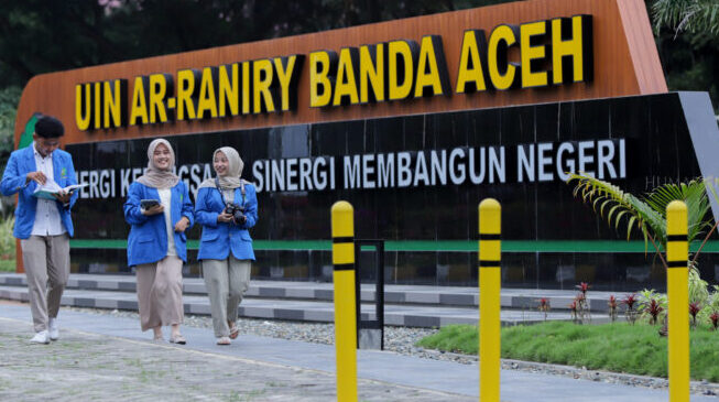 Kampus UIN Ar-Raniry Banda Aceh membuka pendaftaran jalur Mandiri Portofolio UTBK yang cukup menggunakan sertifikat nilai UTBK tanpa tes tambahan.