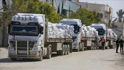 Setelah 11 Pekan Blokade, Bantuan Kemanusiaan Pertama Masuk Gaza Lewat Kerem Shalom