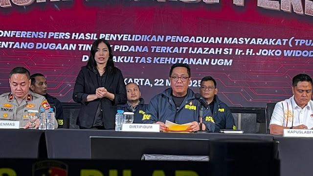 Bareskrim Resmi Hentikan Kasus Dugaan Ijazah Palsu Jokowi