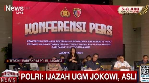 Tuntas! Ijazah Jokowi Dinyatakan Asli, Bareskrim Hentikan Penyelidikan