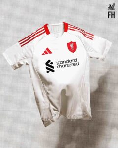 Jersey tandang: Nuansa retro dalam “Wonder White”