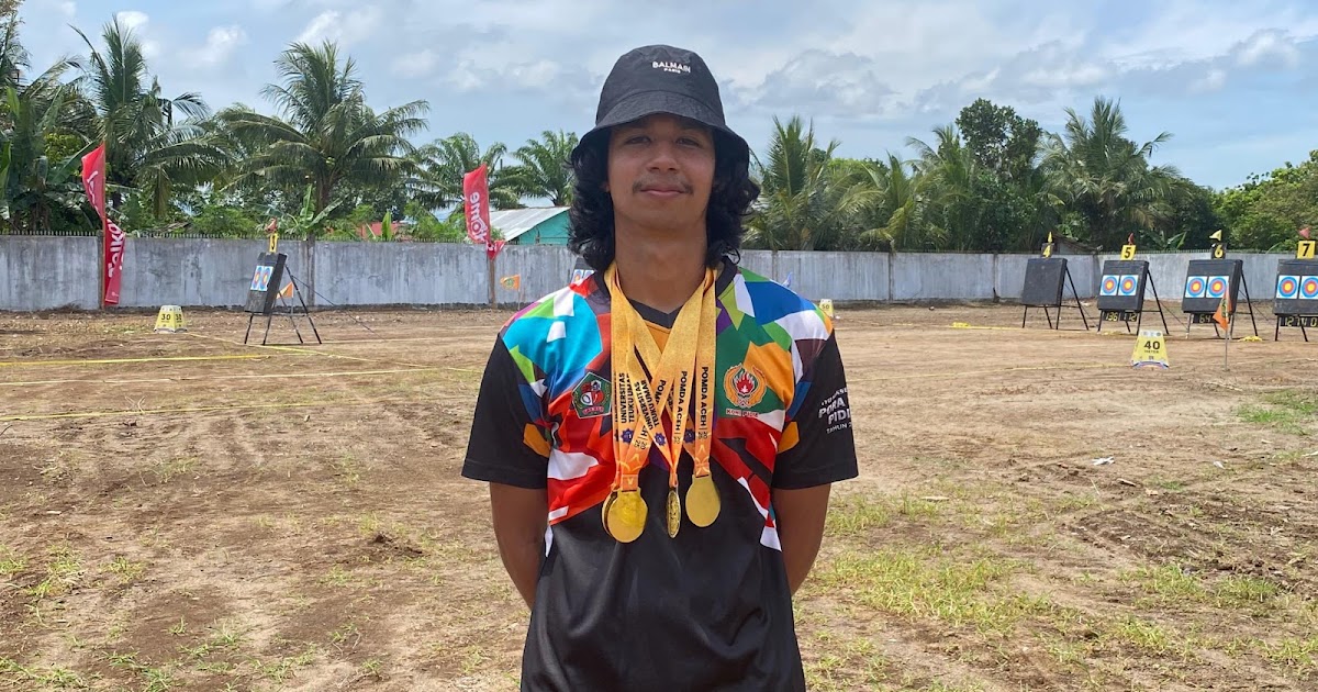 Wildan Borong 4 Emas Panahan untuk UIN Ar-Raniry di POMDA Aceh