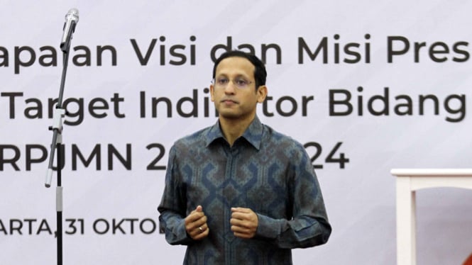 Mantan Menteri Pendidikan, Kebudayaan, Riset, dan Teknologi (Mendikbudristek) Nadiem Makarim