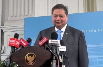 Menteri Koordinator bidang Perekonomian Airlangga Hartarto