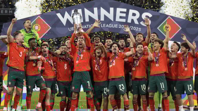 Timnas Portugal juara UEFA Nations League 2024/25