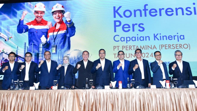 PT Pertamina (Persero) mencatatkan kinerja keuangan positif sepanjang tahun 2024 dengan membukukan laba bersih sebesar USD 3,13 miliar atau setara Rp49,5 triliun (asumsi kurs Rp15.847 per USD).