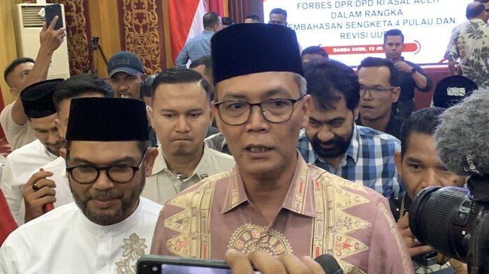 Politisi Partai Gerindra, TA Khalid, resmi ditunjuk sebagai Ketua Forbes DPR RI dan DPD RI asal Aceh periode 2024–2029. (Foto: Ist)