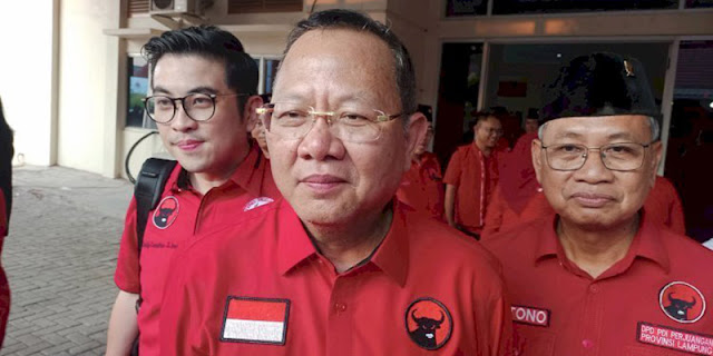 Ketua Ikatan Alumni Pengurus (IKAP) PDIP Lampung, Darwin Ruslinur, mendukung adanya regenerasi pemimpin partai banteng di Provinsi Lampung. Ist