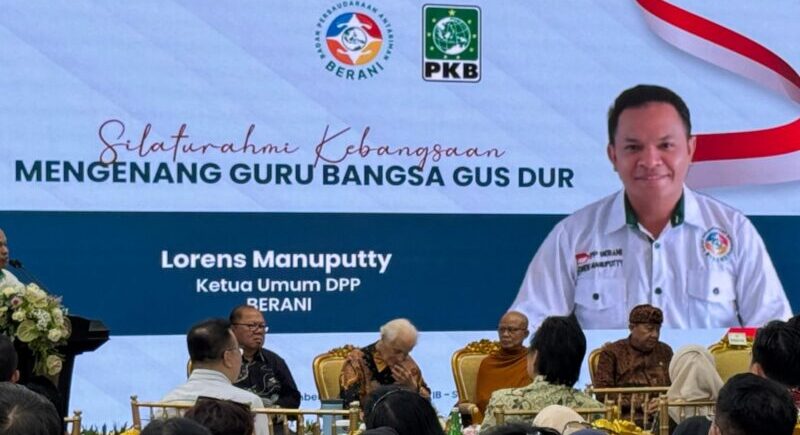 Ketua Umum Dewan Pimpinan Pusat Badan Persaudaraan Antariman (DPP BERANI), Pdt. Lorens Manuputty