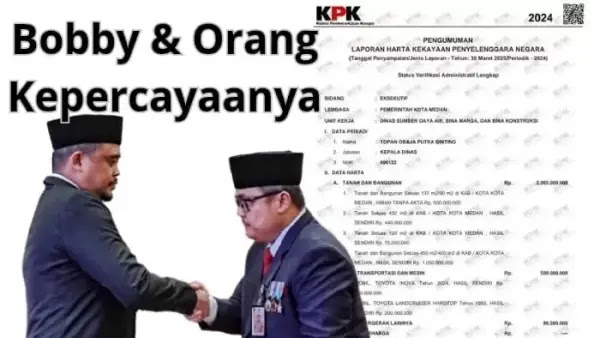 Hubungan Bobby Nasution dengan Kadis PUPR Sumut, KPK Akan Usut Setoran Uang ke Mantu Jokowi