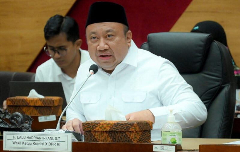 Wakil Ketua Komisi X DPR RI dari Fraksi PKB, Lalu Hadrian Irfani