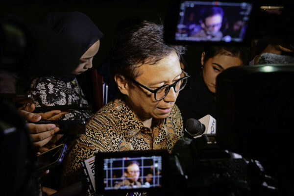 Menteri Kesehatan, Budi Gunadi Sadikin, menyampaikan keterangan pers kepada awak media usai bertemu Presiden Prabowo Subianto di Istana Merdeka, Jakarta, pada Selasa, 3 Juni 2025. (Foto: BPMI Setpres)