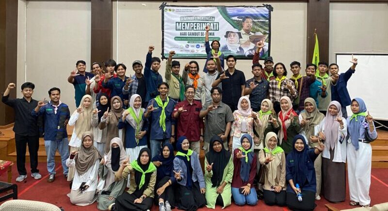 Mahasiswa pecinta alam UKM Gainpala UIN Ar-Raniry mendesak pemerintah dan pemangku kepentingan untuk mengambil langkah konkret melindungi ekosistem Rawa Tripa