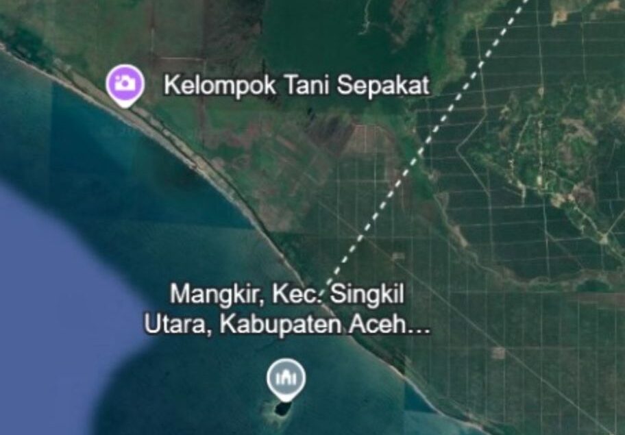Lepasnya empat pulau Aceh masuk ke wilayah Sumut diduga akibat bergesernya batas darat. (Foto: Ist)