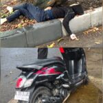 Seorang pemuda yang mengendarai sepeda motor Honda Scopy BL 5513 LBC ditemukan meninggal dunia di trotoar jalan Gampong Meunasah Manyang, Kecamatan Ingin Jaya Aceh Besar, Senin pagi (9/6). (Foto: Ist)