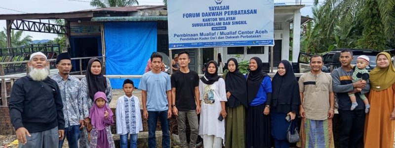 Sebanyak 15 mualaf binaan Forum Dakwah Perbatasan (FDP) dari Kota Subulussalam mengikuti pembekalan intensif selama 45 hari di Markas Dewan Dakwah Aceh, Banda Aceh