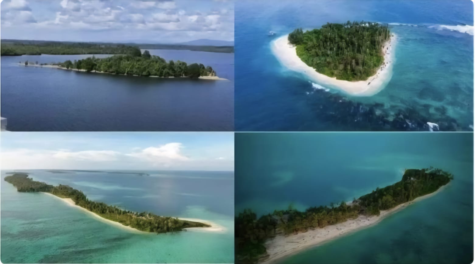 Empat pulau di Kabupaten Aceh Singkil, ditetapkan sebagai bagian dari wilayah Kabupaten Tapanuli Tengah, Sumut dalam Keputusan Mendagri Nomor 300.2.2-2138 Tahun 2025