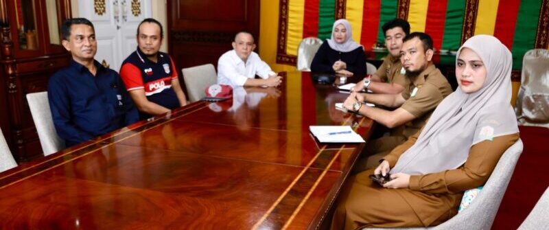 Rapat virtual dengan Duta Besar Indonesia untuk Kerajaan Belanda, Mayerfas, pada Selasa (24/6) di Meuligoe Gubernur Aceh membahas rencana penyelenggaraan Festival Aceh di Belanda