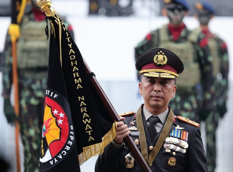 Kapolri Jenderal Polisi Listyo Sigit Prabowo mengklaim bahwa Indonesia berhasil mencapai status zero attack atau nihil serangan terorisme selama dua tahun terakhir. Foto : Ist