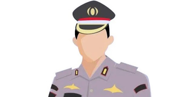 Ilustrasi baju Polisi