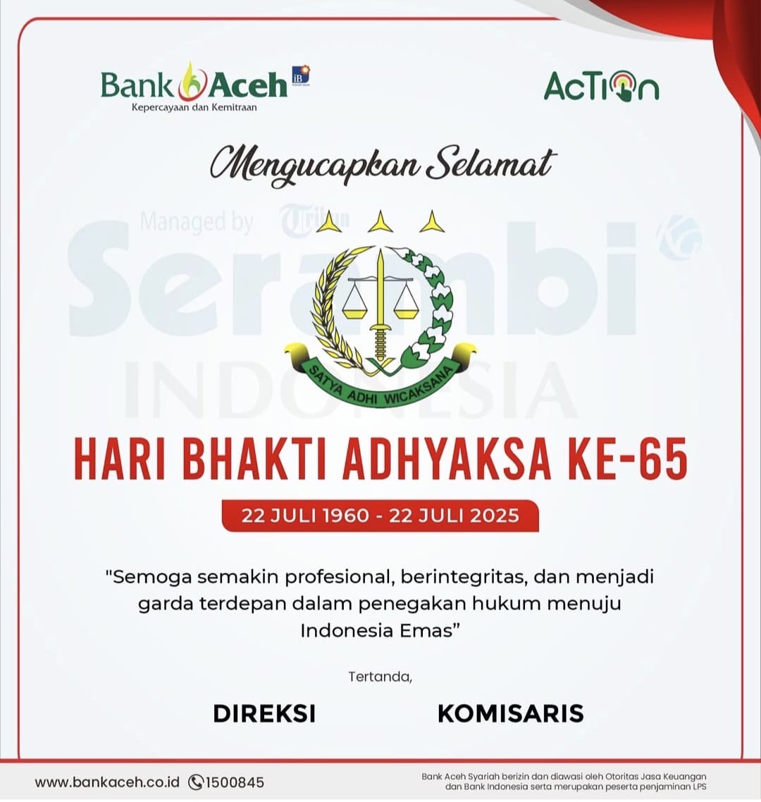 Iklan Bank aceh adyaksa