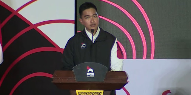 Ketua Umum PSI Kaesang Pangarep
