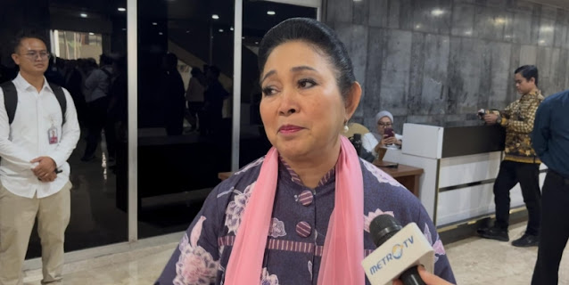 Ketua Komisi IV DPR RI, Siti Hediati Hariyadi Soeharto atau akrab disapa Titiek Soeharto