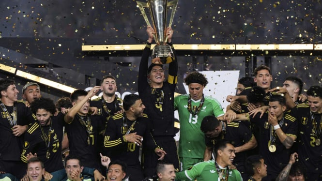 Timnas Meksiko juara Piala Emas CONCACAF 2025