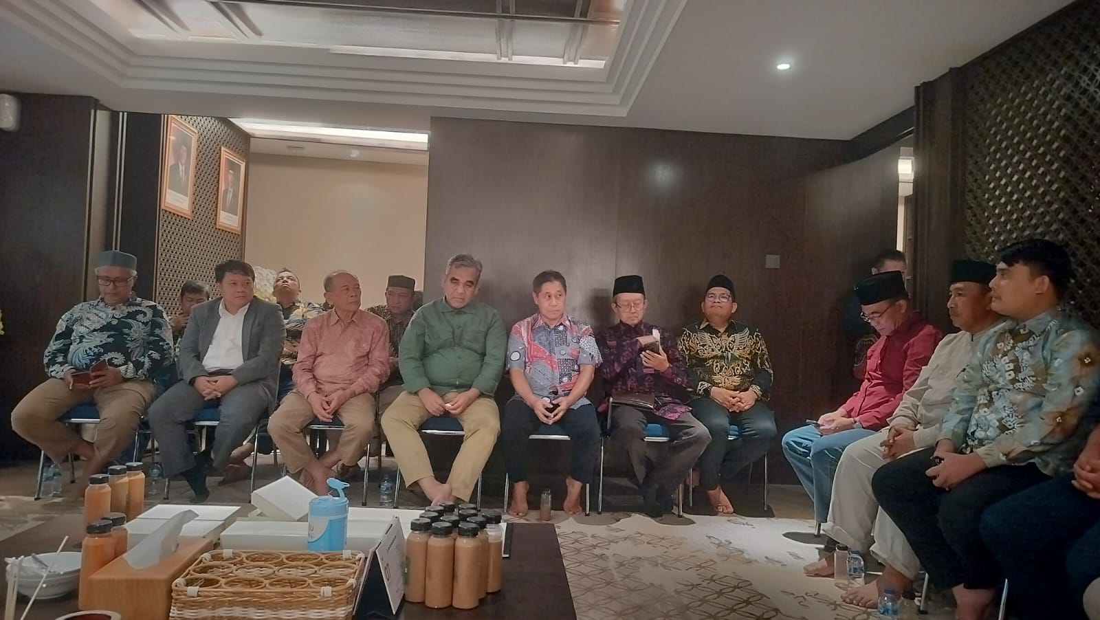 Ketua MPR RI Ahmad Muzani saat menerima Pengurus Pusat Keluarga Besar PII (PP KB PII) di Rumah Dinas Ketua MPR RI, Menteng, Jakarta, Ahad (13/7/2025). (Foto: Ist)