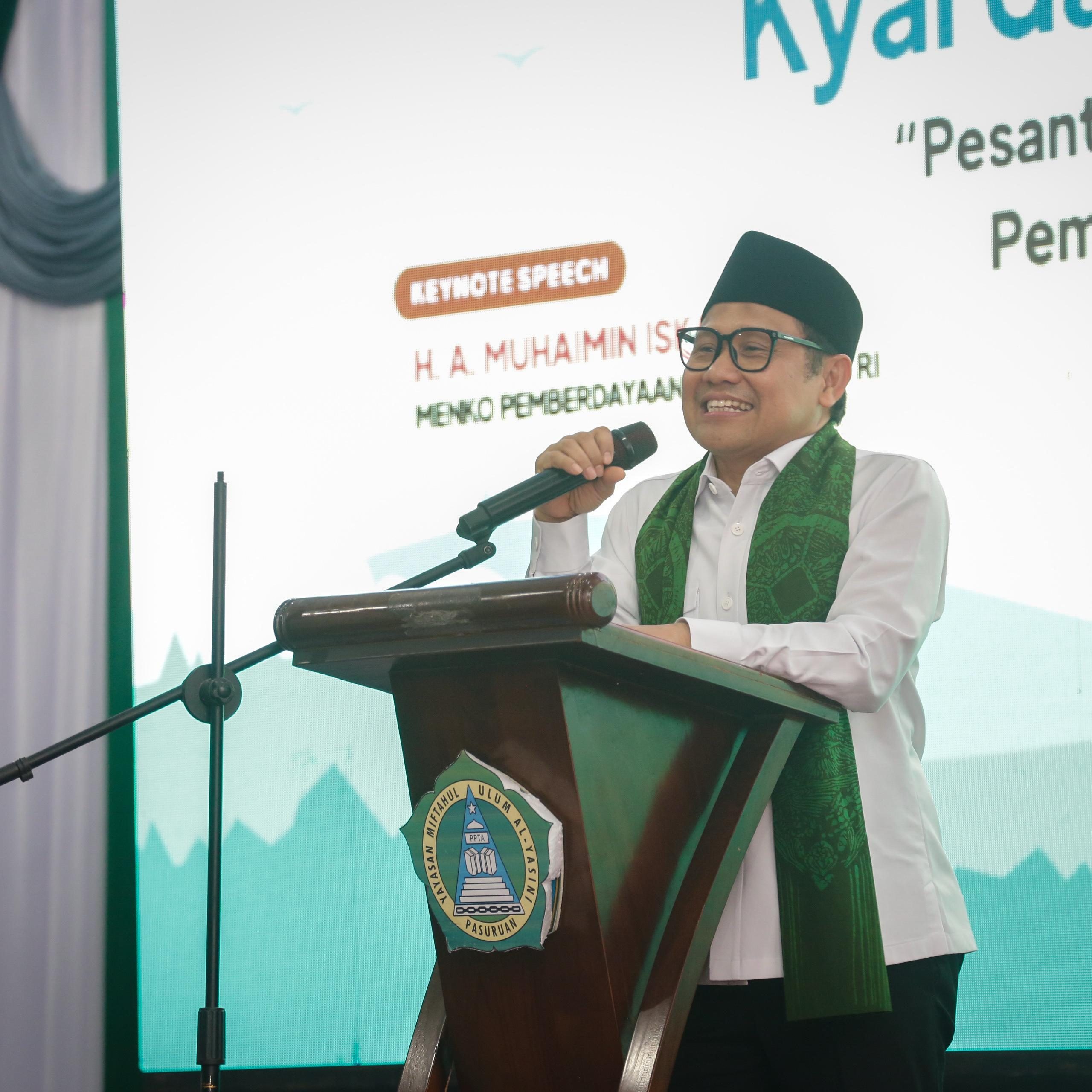 Cak Imin: Pesantren Simpul Strategis Entaskan Kemiskinan