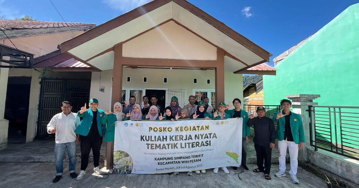 Mahasiswa KKN USK Kelompok LT_BM-SPT 1. (Foto: Ist).